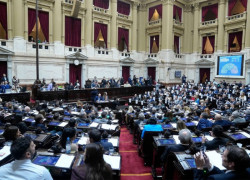 Votación en Cámara de Diputados aprobando aumento a jubilados