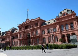 Fachada Casa Rosada